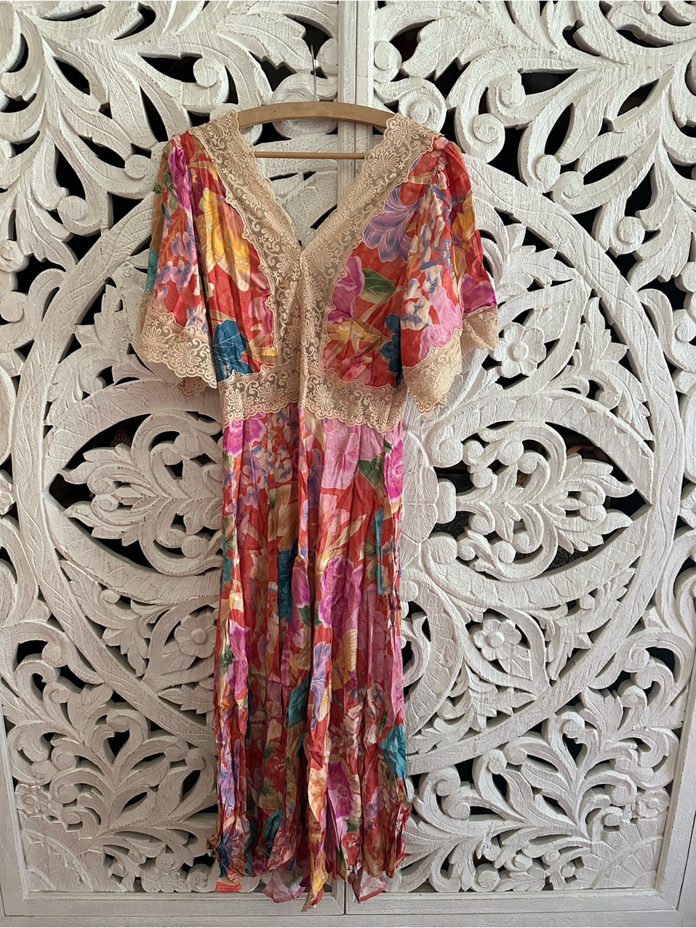 SPELL Painters Garden Lace Maxi Dress - Picture 8 of 8